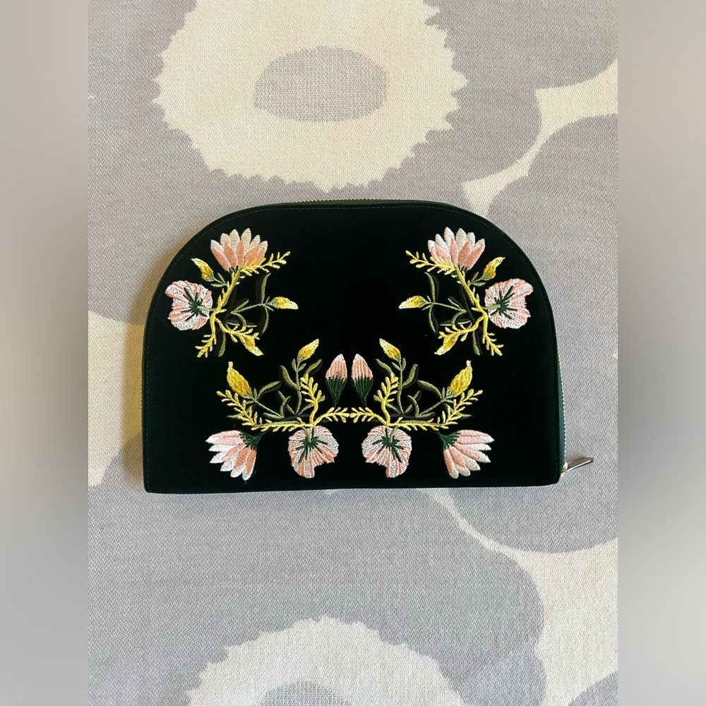 WOLF Zoe Jewelry Portfolio in Forest Green